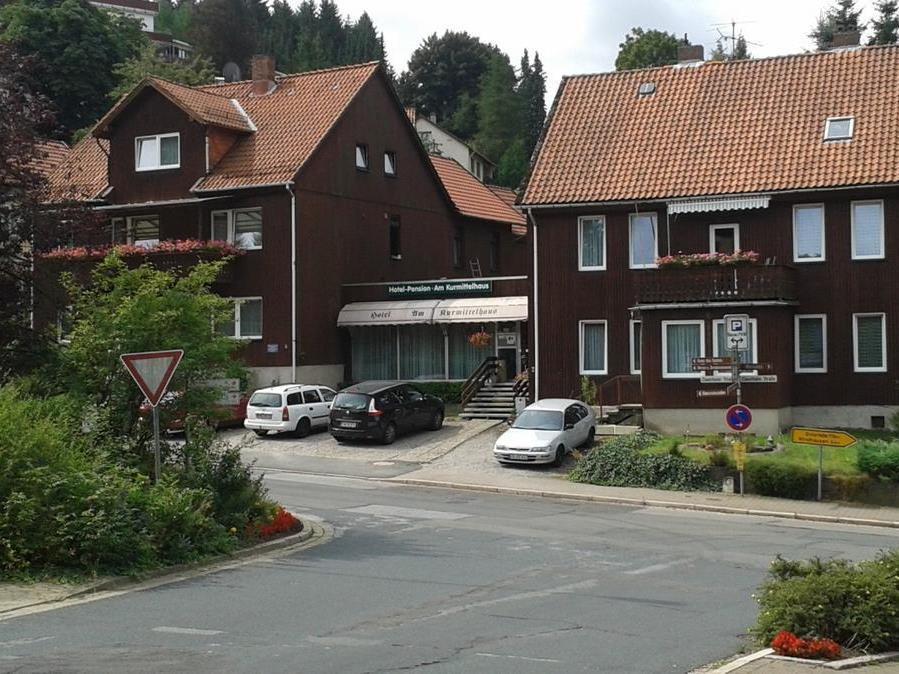Hotel Pension Am Kurmittelhaus Bad Grund Eksteriør bilde