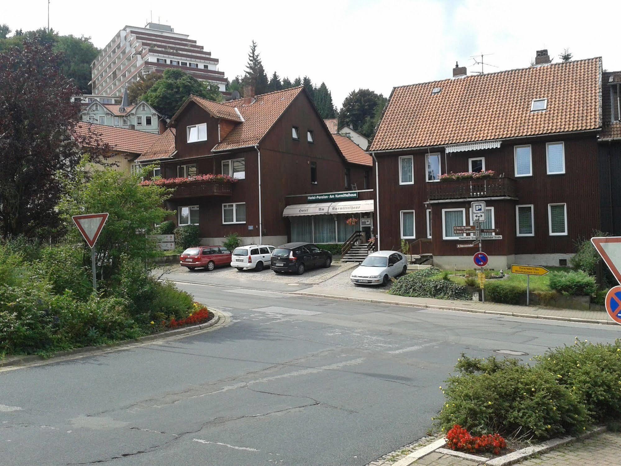 Hotel Pension Am Kurmittelhaus Bad Grund Eksteriør bilde